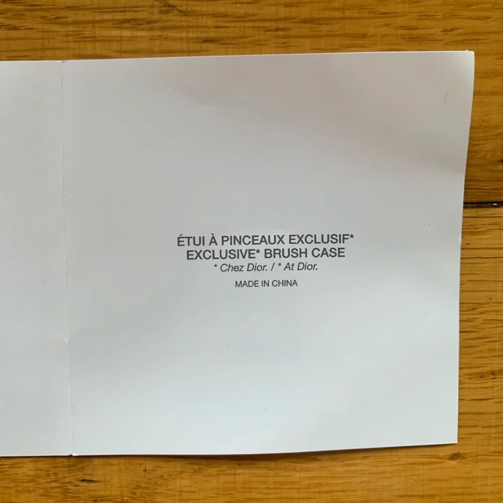 NWOT Dior Brush Set w/Box - Picture 10 of 16